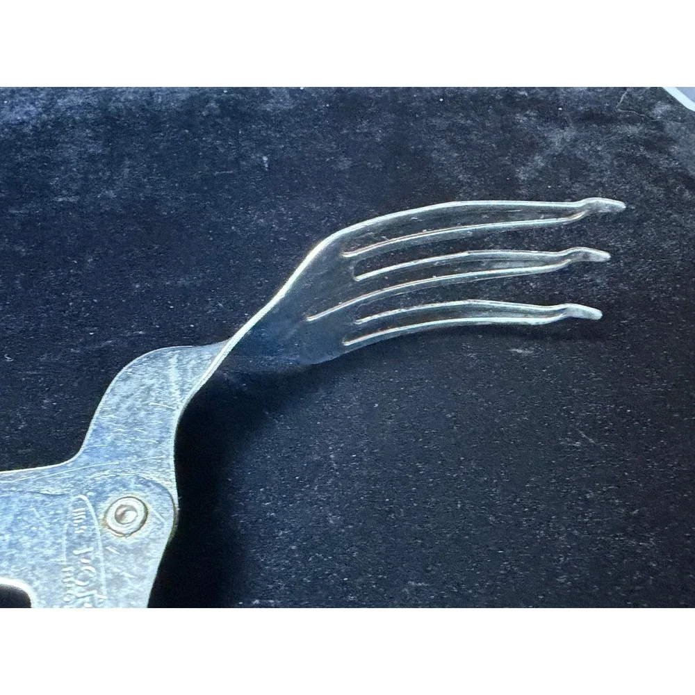 Vintage Popeil Product No. 9 Kitchen Tongs Scissor Fork Meat Pasta Server USA